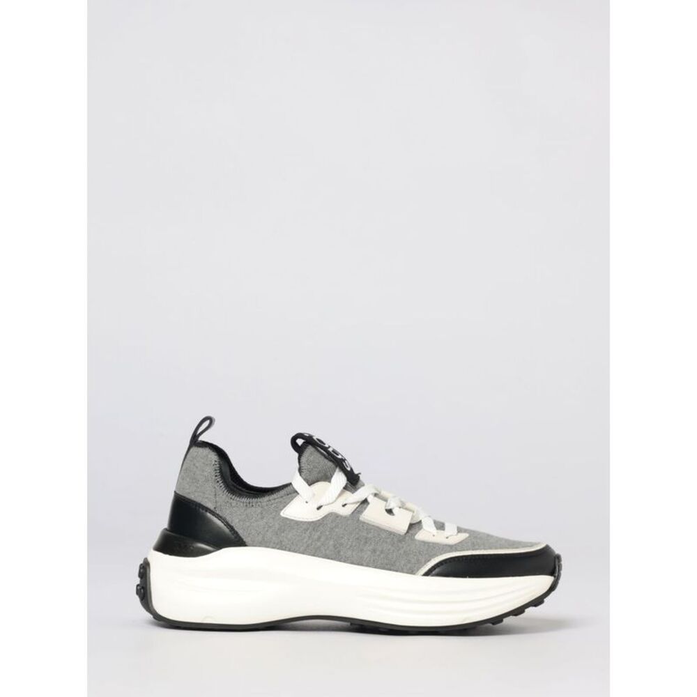 Tod's Women Knit And Leather Sneakers Tod's